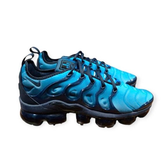 NIKE Air VaporMax Plus 'Obsidian' Running Shoes Size 9.5 - Picture 2 of 12
